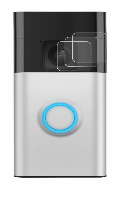 Image de l'appareil Ring Battery Video Doorbell avec une grande variété de protections d'écran.