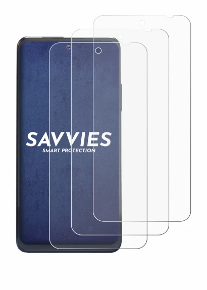 Image de l'appareil Thuraya One avec une grande variété de protections d'écran.