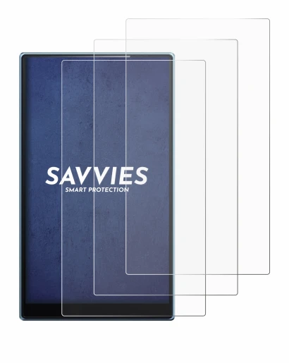 Image de l'appareil FiiO JM21 avec une grande variété de protections d'écran.