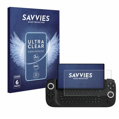 Face avant d’un emballage produit avec le logo de la marque Savvies. À côté, l’appareil Antec Core HS est représenté avec la p