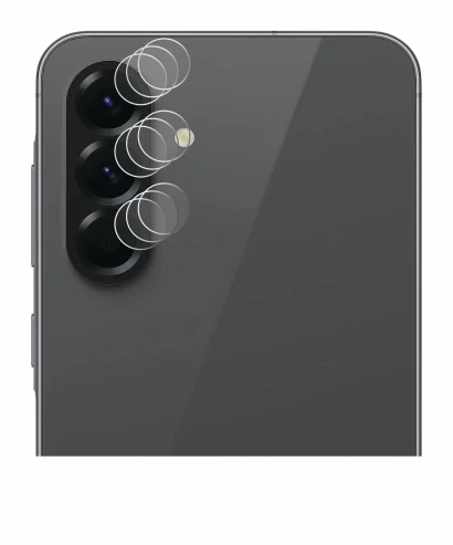 Image de l'appareil Samsung Galaxy A56 5G (Caméra UNIQUEMENT) avec une grande variété de protections d'écran.