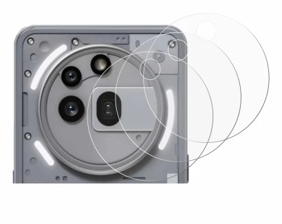 Image de l'appareil Nothing Phone (3a) Pro (Caméra UNIQUEMENT) avec une grande variété de protections d'écran.