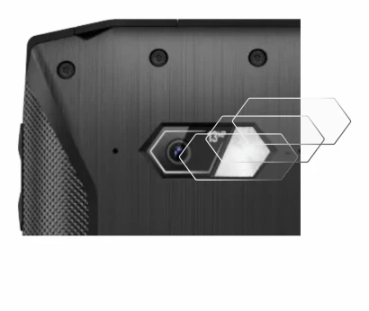 Image de l'appareil Crosscall Core-M5 (Caméra UNIQUEMENT) avec une grande variété de protections d'écran.