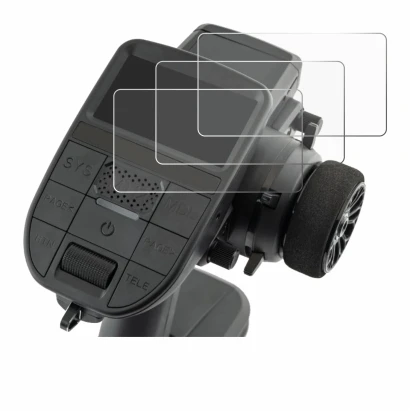 Image de l'appareil Radiomaster MT12 avec une grande variété de protections d'écran.