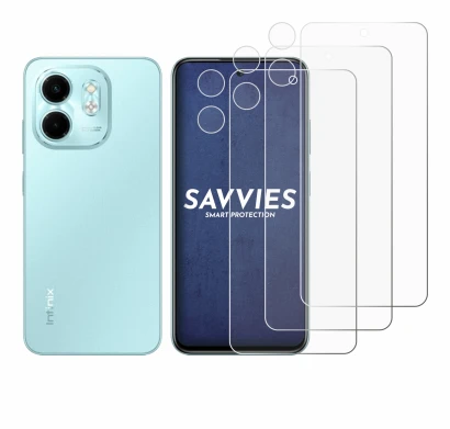 Image de l'appareil Infinix Smart 9 (Avant+Caméra) avec une grande variété de protections d'écran.