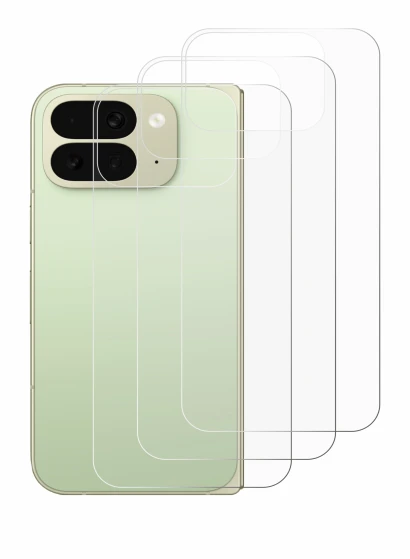 Image de l'appareil Google Pixel 10 Pro Fold (Arrière) avec une grande variété de protections d'écran.