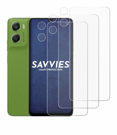 Image de l'appareil Motorola Moto G06 (Avant+Caméra) avec une grande variété de protections d'écran.