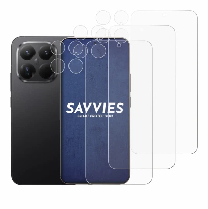 Image de l'appareil Xiaomi 15T Pro (Avant+Caméra) avec une grande variété de protections d'écran.