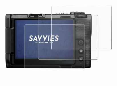 Image de l'appareil Nikon ZR avec une grande variété de protections d'écran.