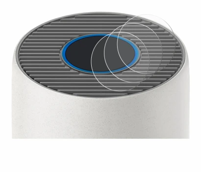 Image de l'appareil Philips 2000i Series AC2939 avec une grande variété de protections d'écran.