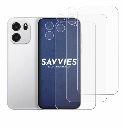 Image de l'appareil OnePlus Turbo 6V (Avant+Caméra) avec une grande variété de protections d'écran.