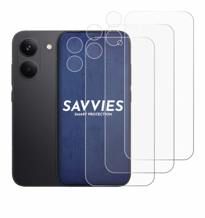 Image de l'appareil Xiaomi Poco X8 Pro (Avant+Caméra) avec une grande variété de protections d'écran.