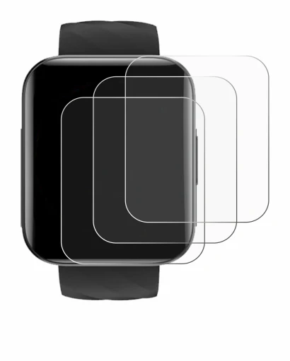 Image de l'appareil Dakofied D1B avec une grande variété de protections d'écran.