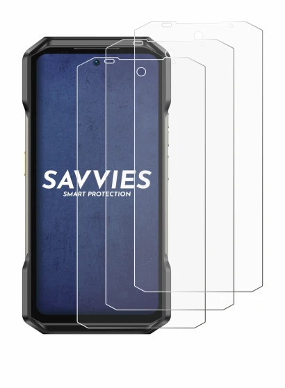Image de l'appareil Ulefone Armor 27T Pro Plus avec une grande variété de protections d'écran.