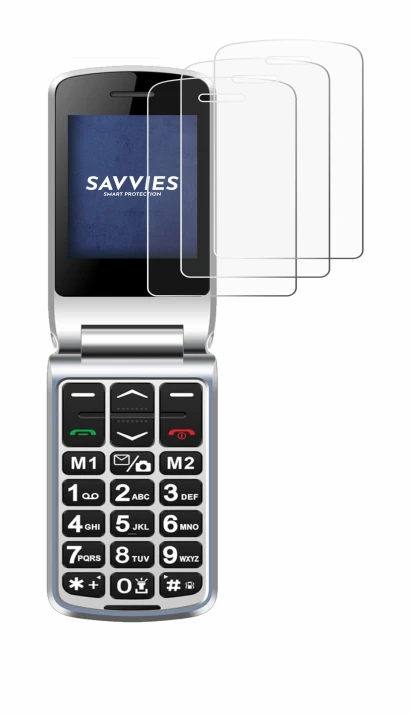 Image de l'appareil Sweetlink F1PLUS avec une grande variété de protections d'écran.