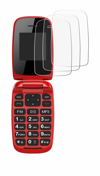 Image de l'appareil Chakeyake R341 avec une grande variété de protections d'écran.