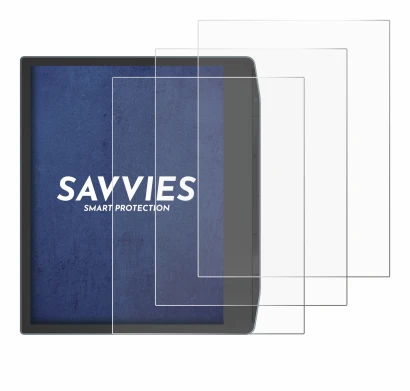 Image de l'appareil PocketBook Era Lite avec une grande variété de protections d'écran.