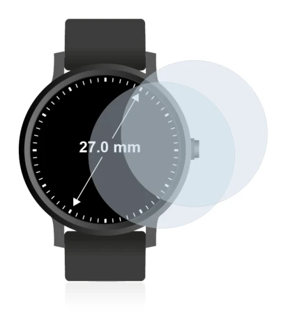 Image de l'appareil Montres (Circulaire, ø: 27 mm) avec une grande variété de protections d'écran.