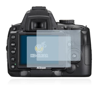 Image de l'appareil Nikon D5000 avec une grande variété de protections d'écran.