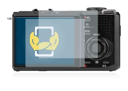 Image de l'appareil Sigma DP2 Merrill avec une grande variété de protections d'écran.