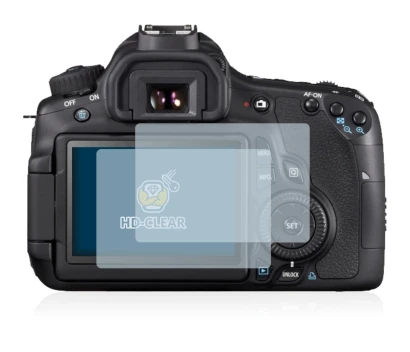 Image de l'appareil Canon EOS 650D avec une grande variété de protections d'écran.