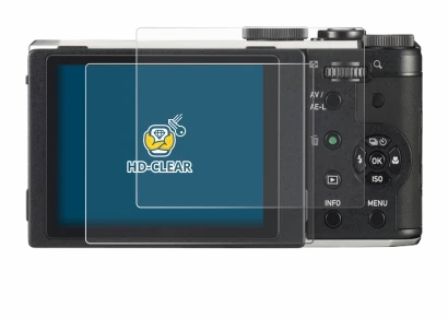 Image de l'appareil Pentax MX-1 avec une grande variété de protections d'écran.