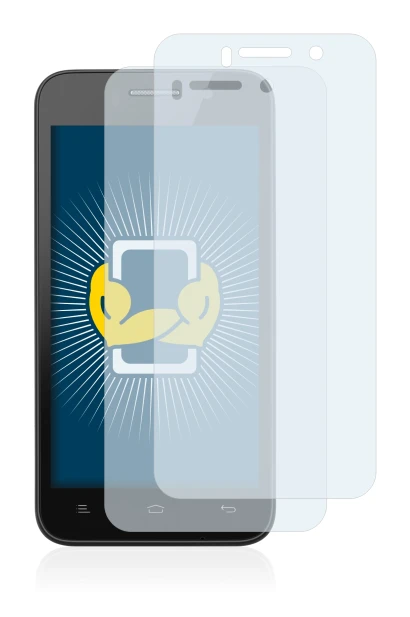 Image de l'appareil NGM Forward Infinity avec une grande variété de protections d'écran.