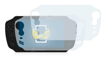 Image de l'appareil Archos GamePad 2 avec une grande variété de protections d'écran.