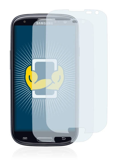 Image de l'appareil Samsung Galaxy S3 Neo I9300I avec une grande variété de protections d'écran.