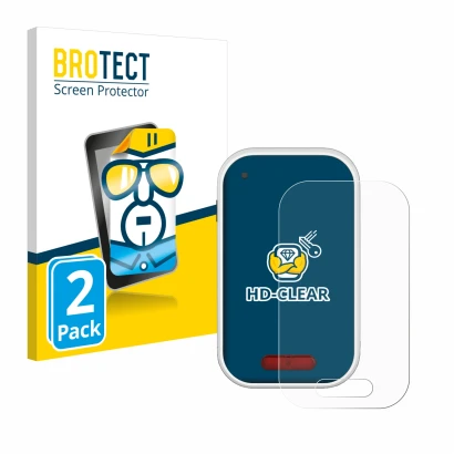 Face avant d’un emballage produit avec le logo de la marque BROTECT. À côté, l’appareil Polar V650 est représenté avec la prot