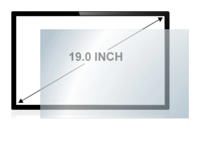 Image de l'appareil avec une grande variété de protections d'écran.