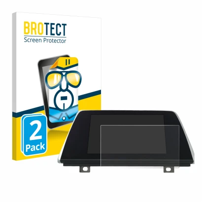 Face avant d’un emballage produit avec le logo de la marque BROTECT. À côté, l’appareil BMW Professional 6.5" est représenté a