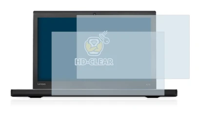 Image de l'appareil Lenovo ThinkPad X270 avec une grande variété de protections d'écran.