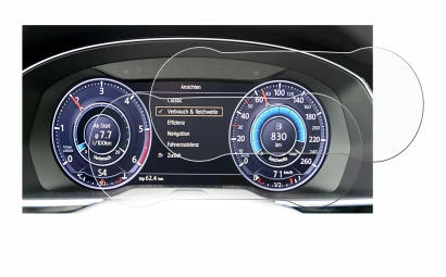 Image de l'appareil Volkswagen Tiguan 2017 Active Info Cockpit 12.3" avec une grande variété de protections d'écran.