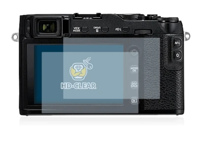 Image de l'appareil Fujifilm X-E3 avec une grande variété de protections d'écran.