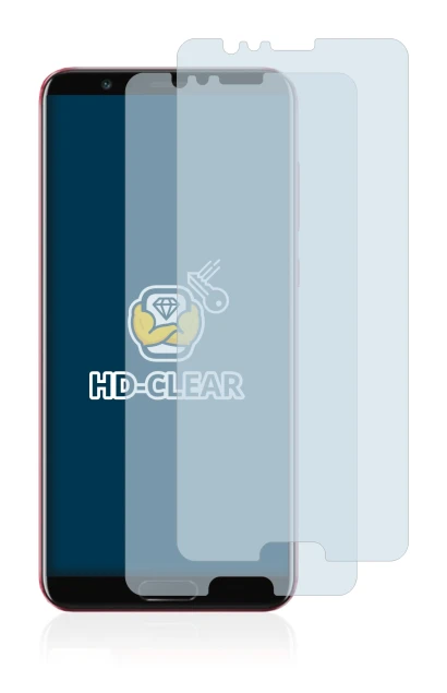 Image de l'appareil Honor View 10 avec une grande variété de protections d'écran.