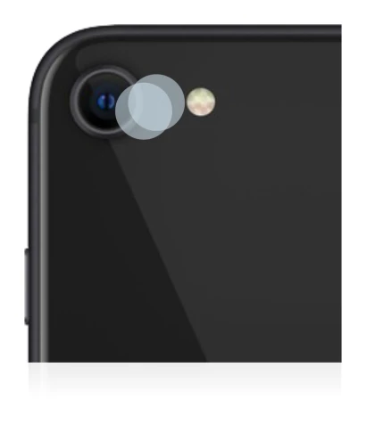 Image de l'appareil Apple iPhone SE 2 2020 (Caméra UNIQUEMENT) avec une grande variété de protections d'écran.