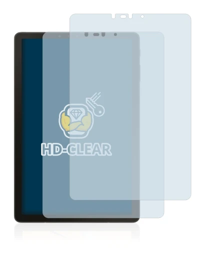 Image de l'appareil Samsung Galaxy Tab S4 10.5 avec une grande variété de protections d'écran.