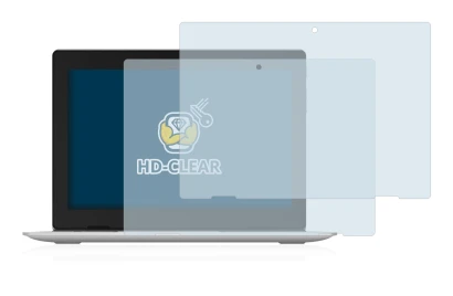 Image de l'appareil Lenovo IdeaPad D330 avec une grande variété de protections d'écran.