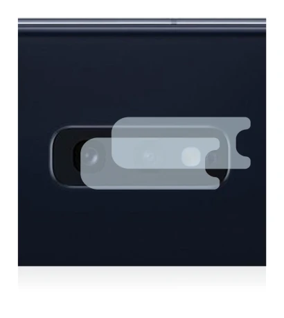 Image de l'appareil Samsung Galaxy S10e (Caméra UNIQUEMENT) avec une grande variété de protections d'écran.