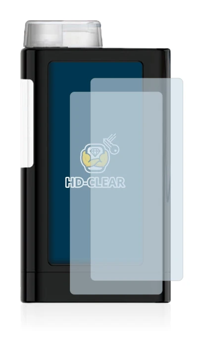 Image de l'appareil Mylife YpsoPump avec une grande variété de protections d'écran.