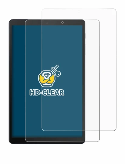 Image de l'appareil Samsung Galaxy Tab A 10.1 WiFi 2019 avec une grande variété de protections d'écran.