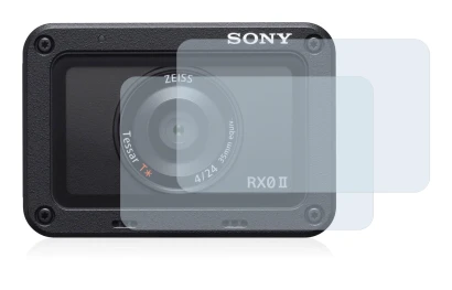 Image de l'appareil Sony DSC-RX0M2 (RX0 II) (Lentille) avec une grande variété de protections d'écran.