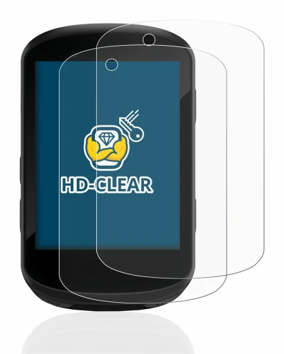 Image de l'appareil Garmin Edge 530 avec une grande variété de protections d'écran.