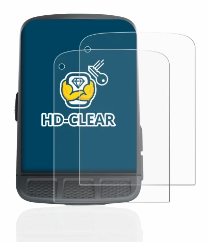 Image de l'appareil Wahoo Elemnt Roam avec une grande variété de protections d'écran.