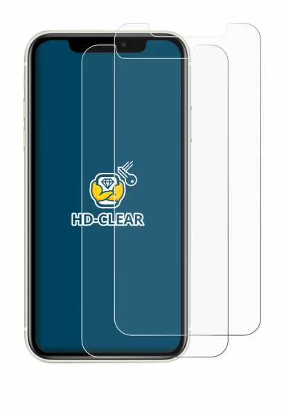 Image de l'appareil Apple iPhone 11 avec une grande variété de protections d'écran.