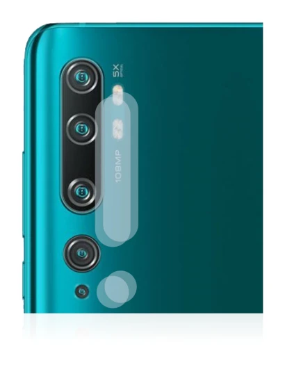 Image de l'appareil Xiaomi Mi Note 10 Pro (Caméra UNIQUEMENT) avec une grande variété de protections d'écran.