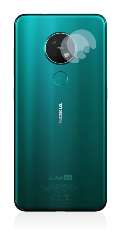 Image de l'appareil Nokia 7.2 (Caméra UNIQUEMENT) avec une grande variété de protections d'écran.