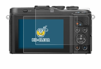 Image de l'appareil Olympus PEN E-PL10 avec une grande variété de protections d'écran.