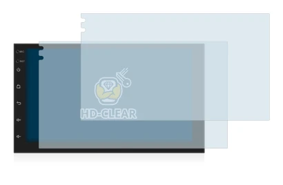 Image de l'appareil Phonocar MediaStation 2Din avec une grande variété de protections d'écran.